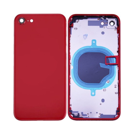 Back Cover+Frame Apple iPhone 8 Red